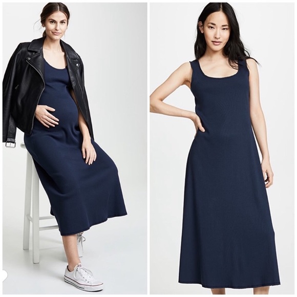 Hatch maternity ribbed midi dress - Picture 2 of 8